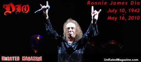 Ronnie James Dio, Dies at Age 67 on May 16, 2010